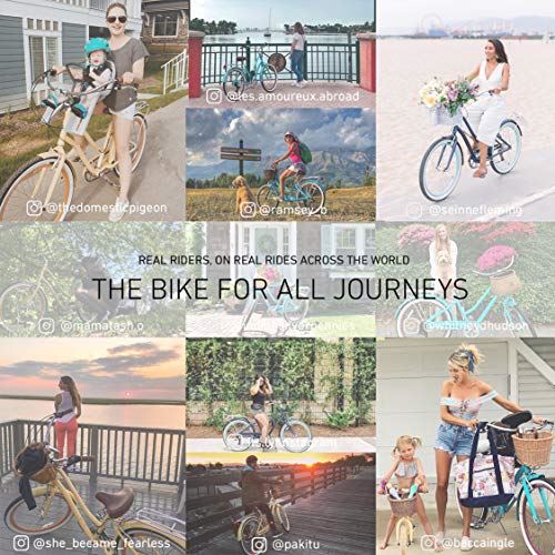 sixthreezero EVRYjourney Women’s 7-Speed Step-Through Hybrid Cruiser Bicycle