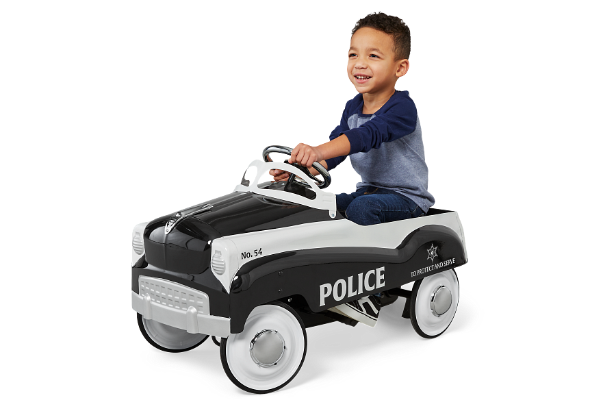 Classic Pedal Car �C Police Car