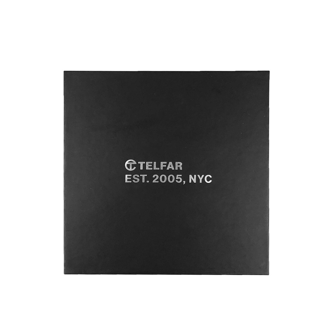 Logo Belt - Silver/Eggplant