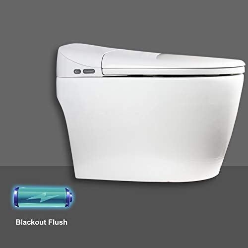 Integrated Bidet and Toilet,luxury auto open and close lid heated seat