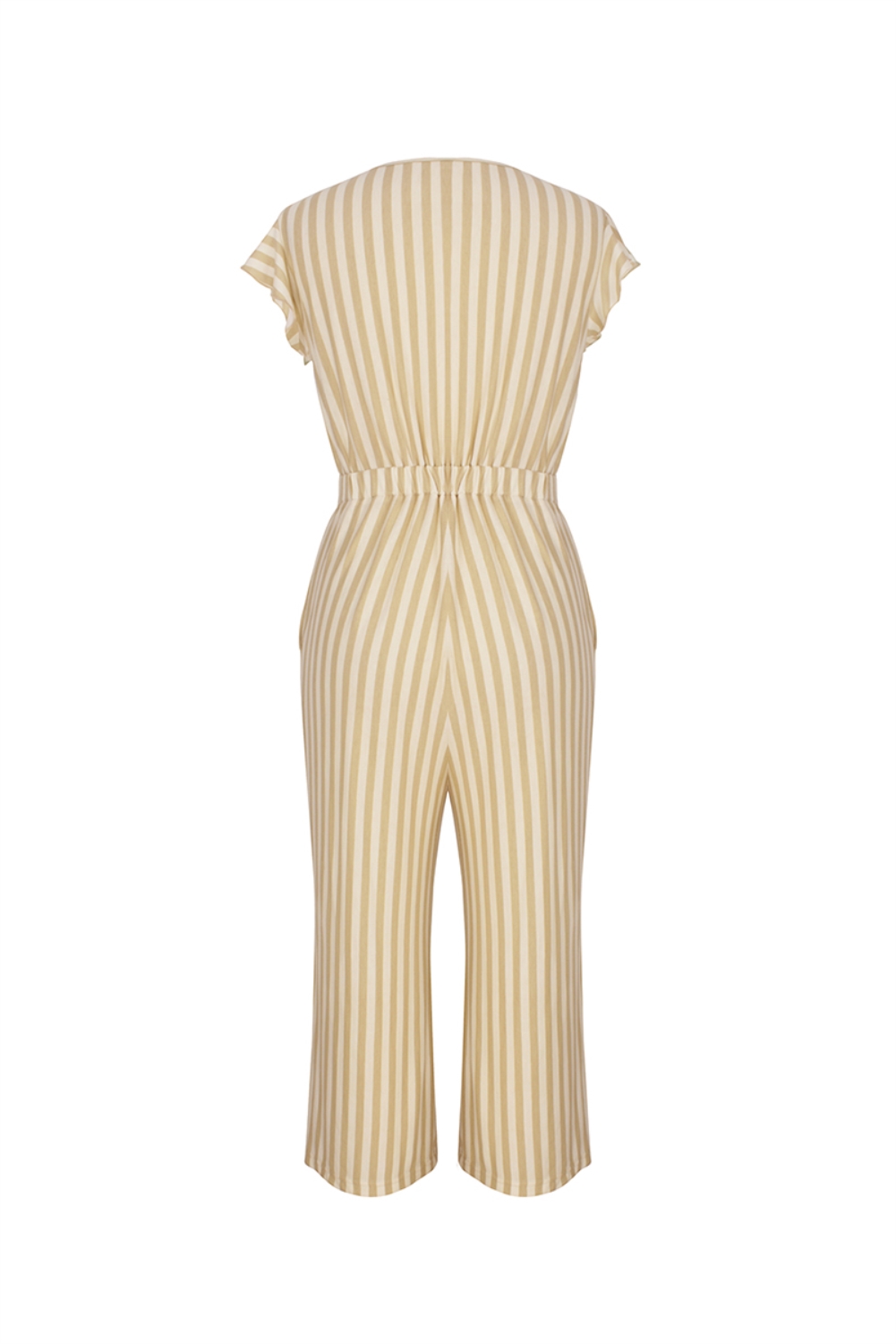 Summer Casual Stripes Loose Jumpsuit