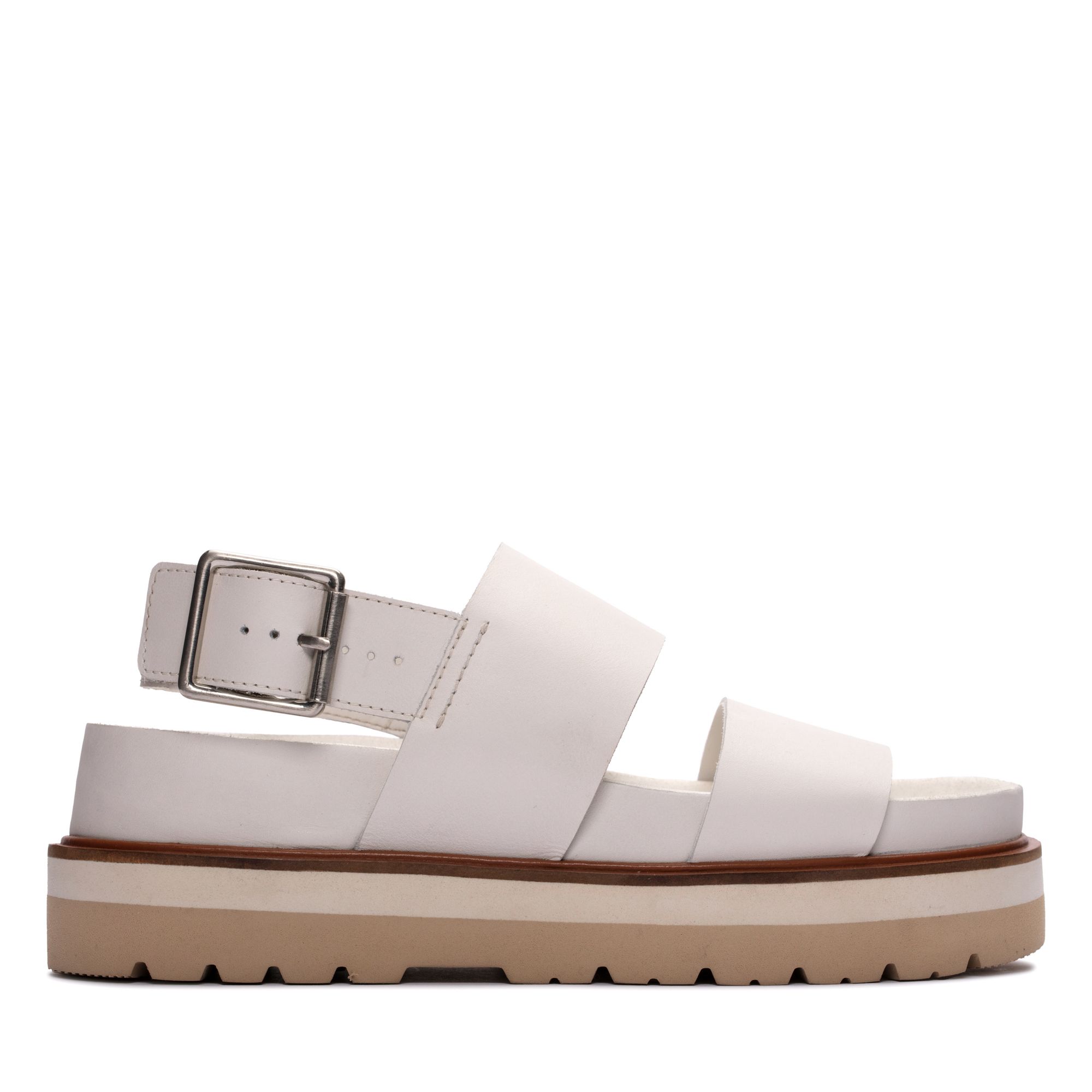 Women Sandals Orianna Strap White Leather