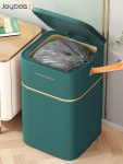 Trash Can Nordic Style Seal Press For Kitchen Bathroom Office Storage Bucket Dustbins Accessories With Lid