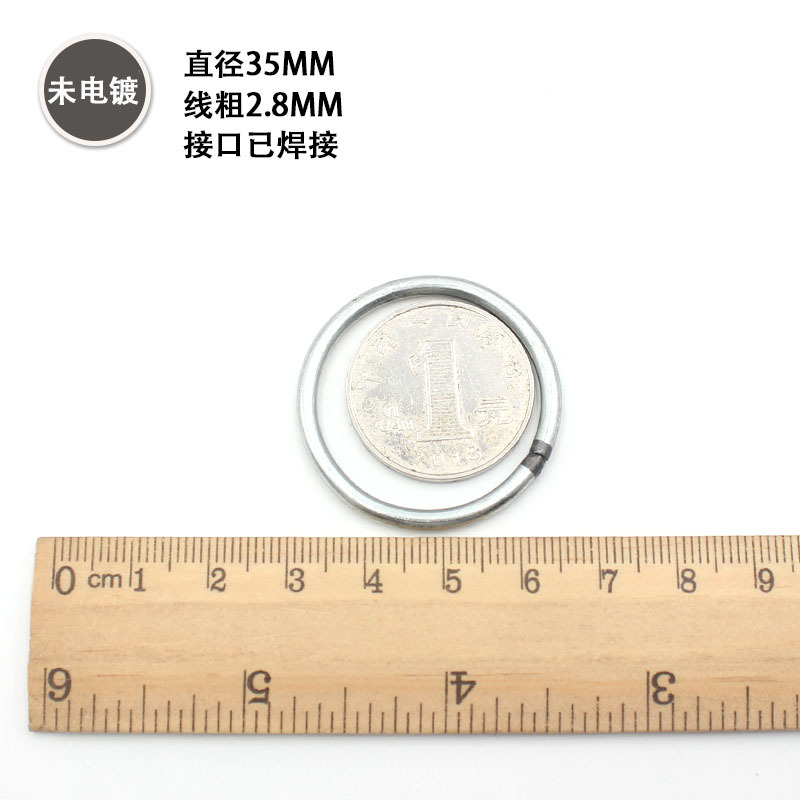 厂家直销批发多规格捕梦网铁圈铁环焊接圆环金属圈大量现货15mm-1