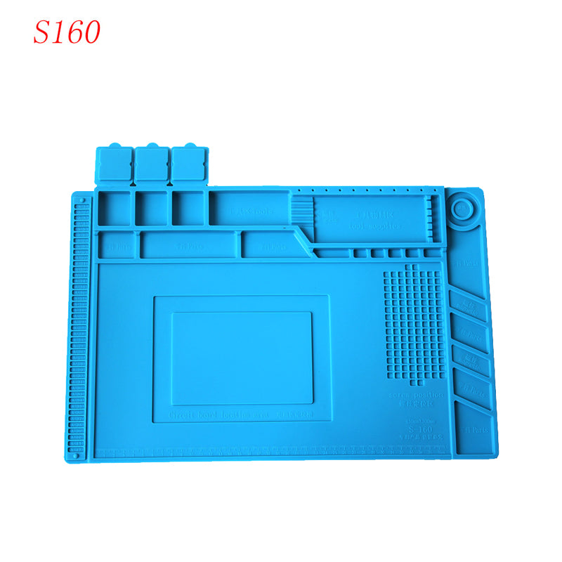S160/S180  Silicone Mat High Temperature Anti-corrosion Magnetic Repair Pad