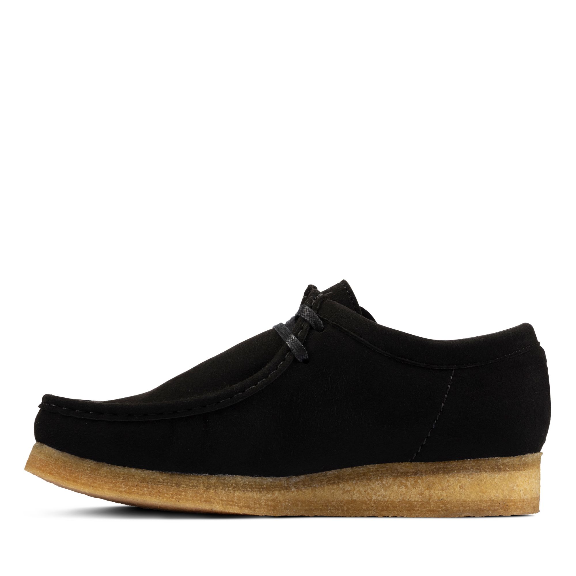 Men  Wallabee Black Vegan