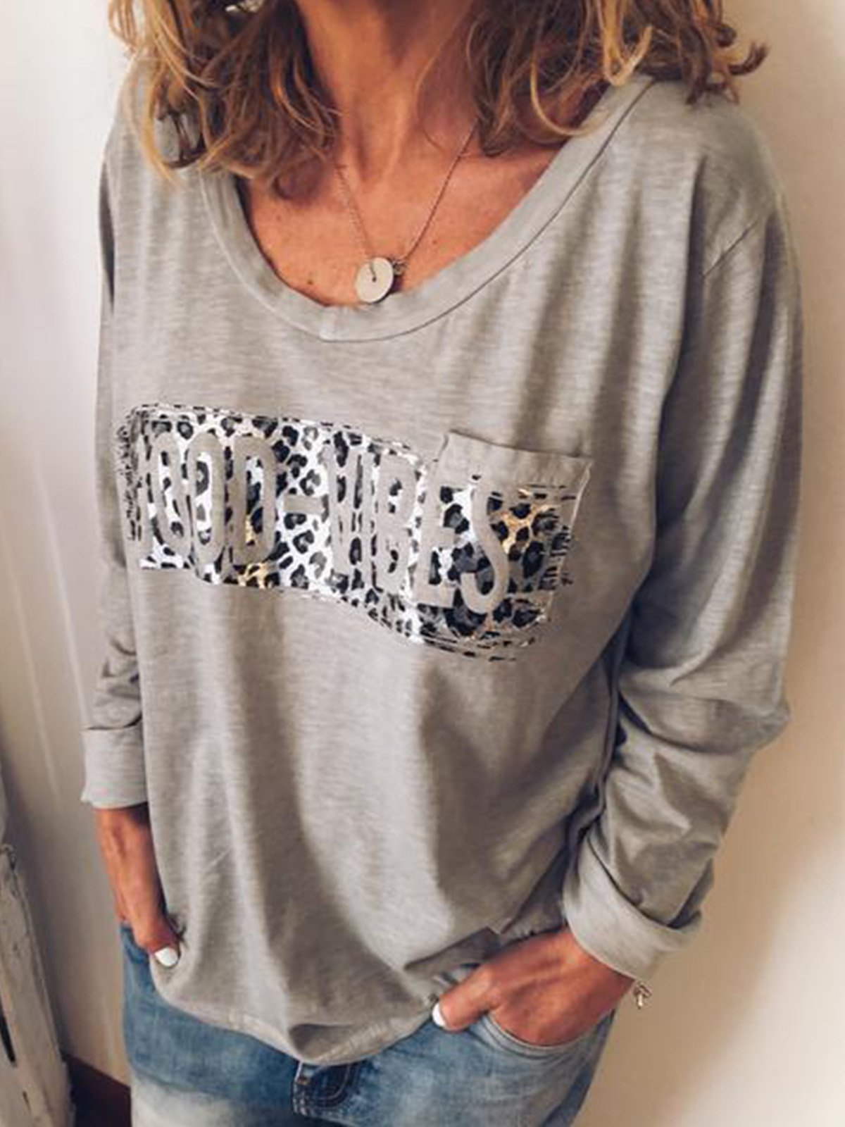 Women Casual Tops Tunic Blouse Shirt Sweater