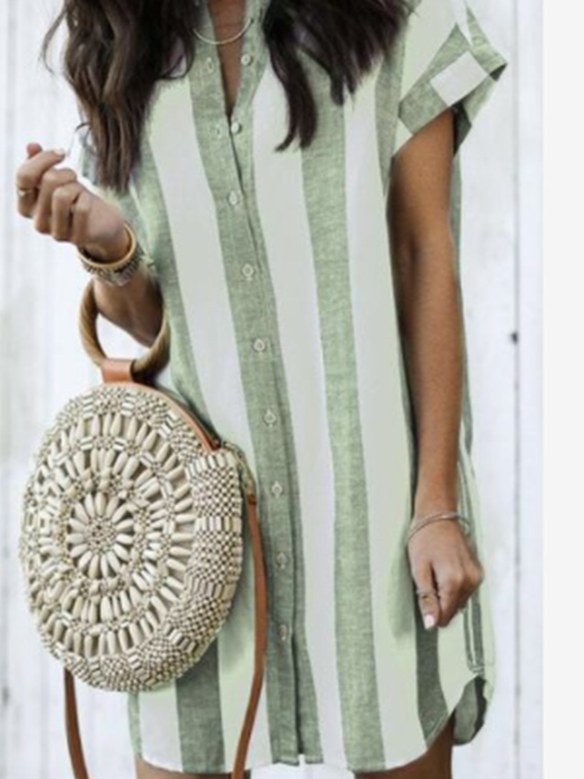 Cotton-Blend Sweet Dresses