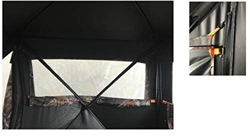 THUNDERBAY Gobbler Lodge 5-Side Hunting Blind, 4 Person Ground Blind