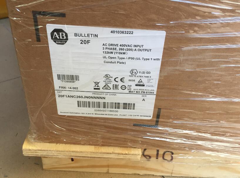20F1ANC260JN0NNNNN Allen Bradley original New Factory Sealed