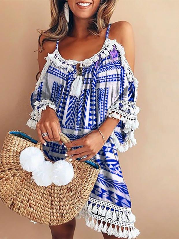 Casual Half Sleeve Casual Dresses