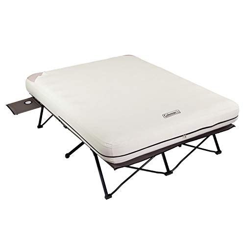 Coleman Camping Cot, Air Mattress, and Pump Combo | Folding Camp Cot