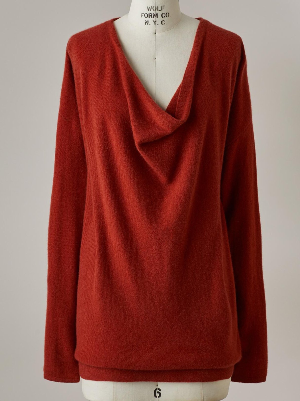 Solid Casual Cowl Neck Shirts & Tops