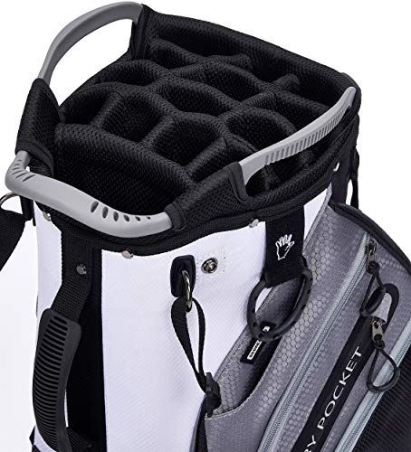 ASK ECHO Lightweight Golf Stand Bag with 14 Way Full Length Dividers