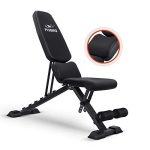 FLYBIRD Adjustable Weight Bench, Foldable Workout Bench Incline Bench