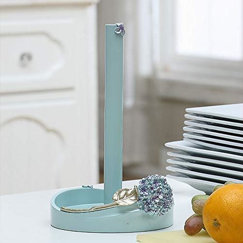 Kitchen Vertical Wooden Paper Towel Holder