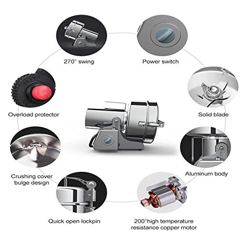 Mill Grinder, Commercial Spice Grinder Electric Superfine Powder Grinding
