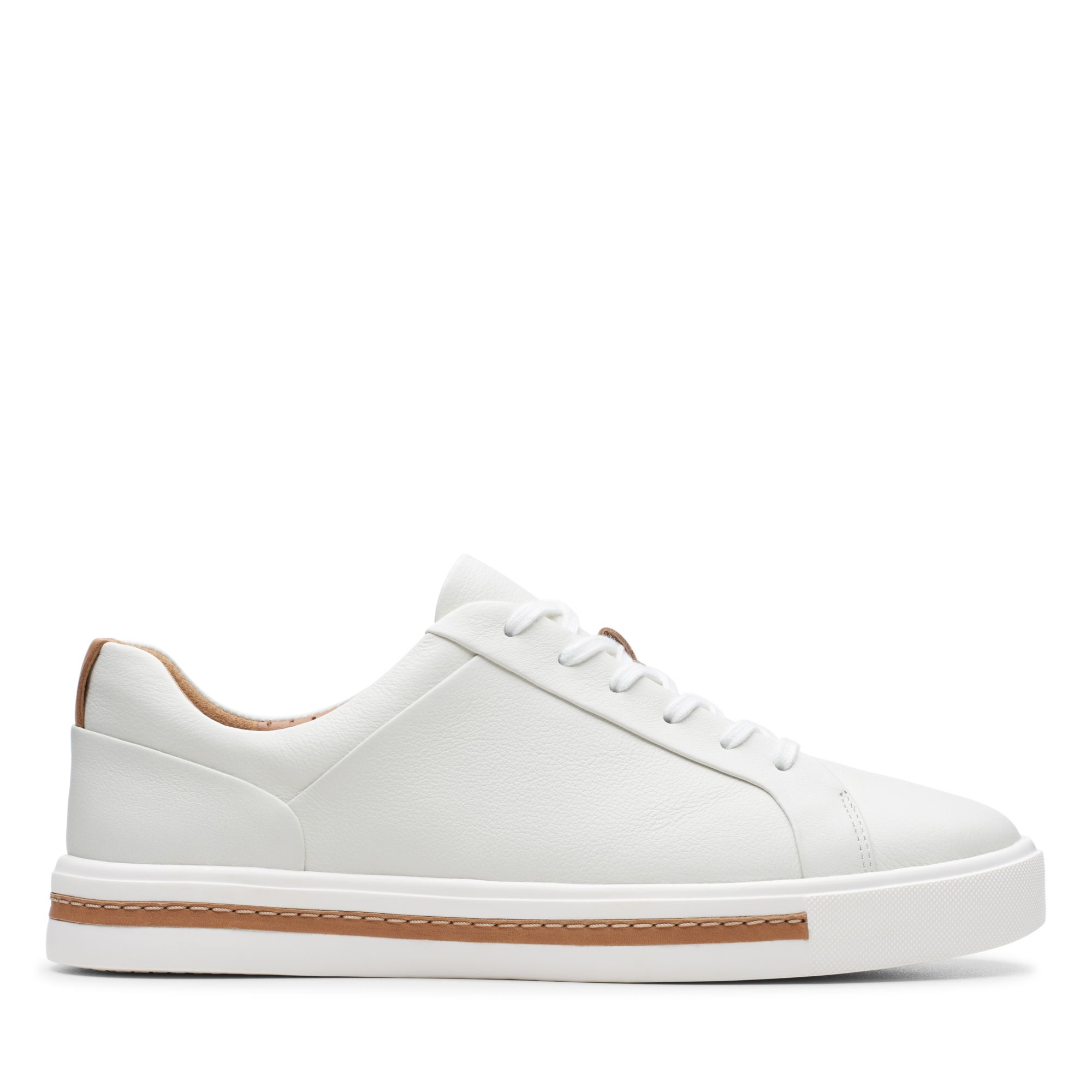 Women  Un Maui Lace White Leather