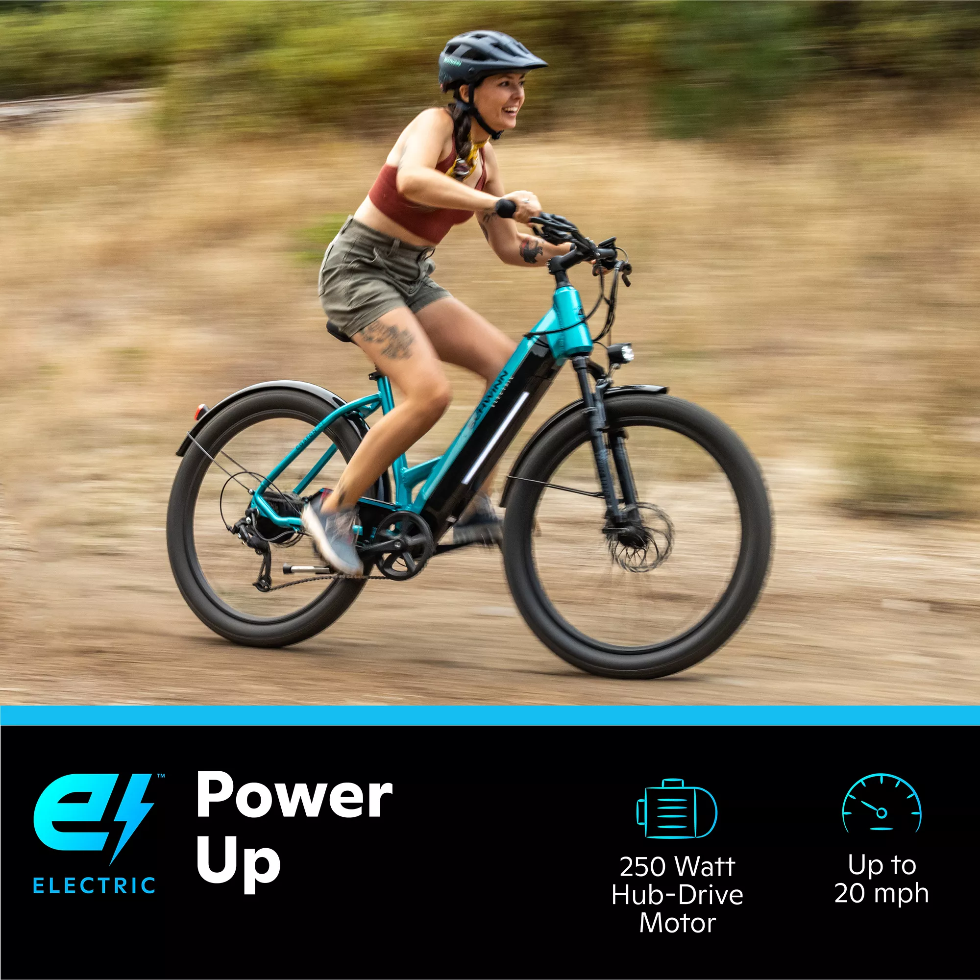 Schwinn Adult Coston 27.5” CE Electric Hybrid Bike