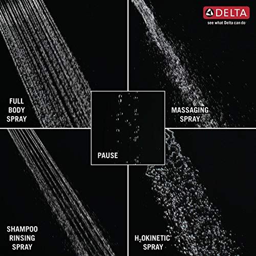 Dual Hand Held Shower Head with Hose, Magnetic Docking Handheld Shower