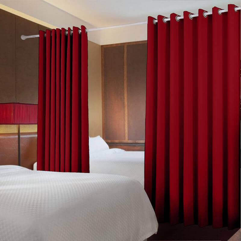 CUSTOM Antique Bronze Grommet Heavyweight Room Divider Curtain