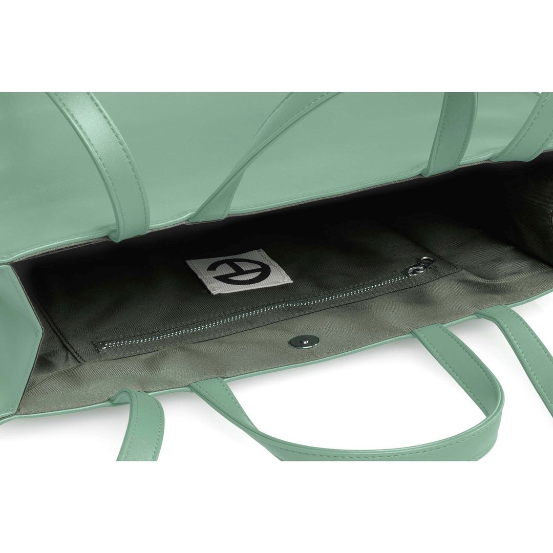 Medium Sage Shopping Bag