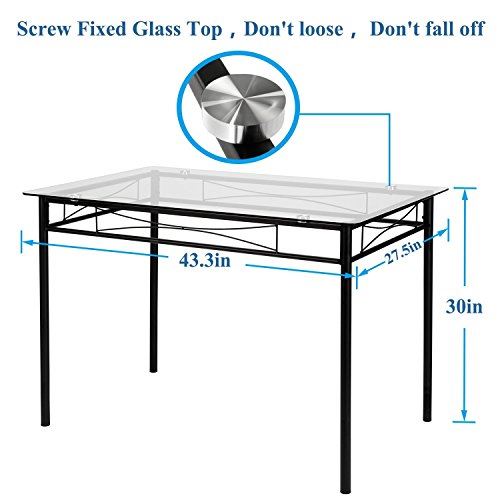 Dining Room Table and Chairs 4, 5-Piece Dinette Sets, Space Saving