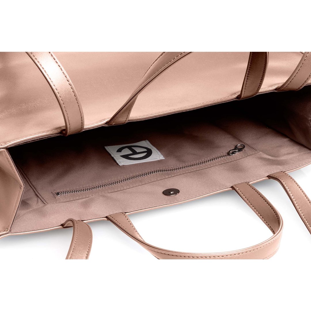 Medium Copper Shopping Bag