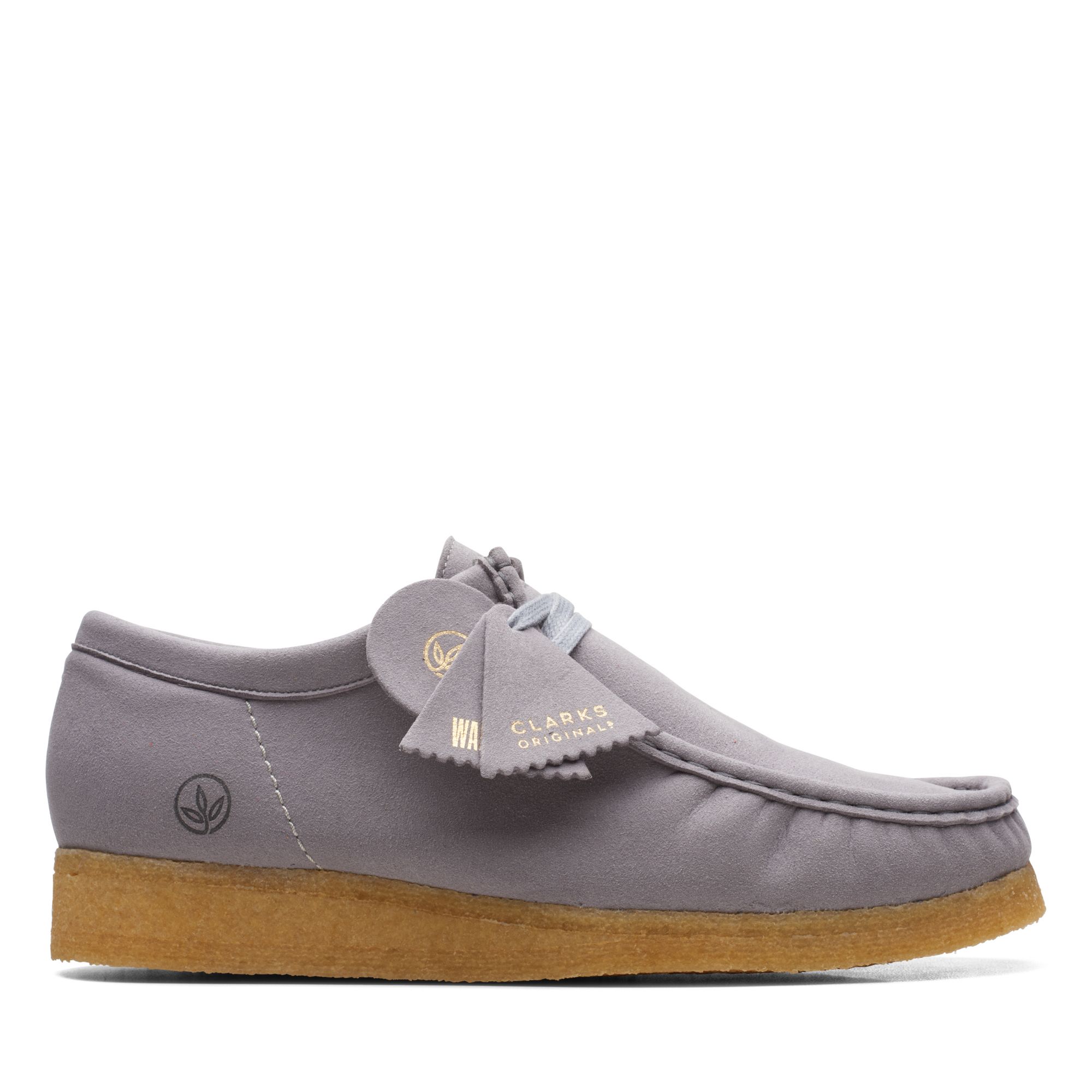 Men  Wallabee Grey Vegan