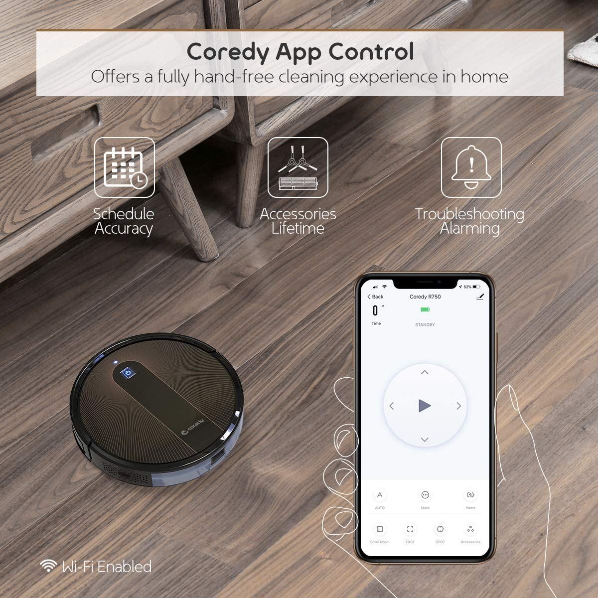 R750 Robot Vacuum Cleaner