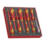 Teng Tools – 9 Piece 1,000 Volt Insulated Screwdriver Set in EVA Tray – TEN-O-TEDV909N