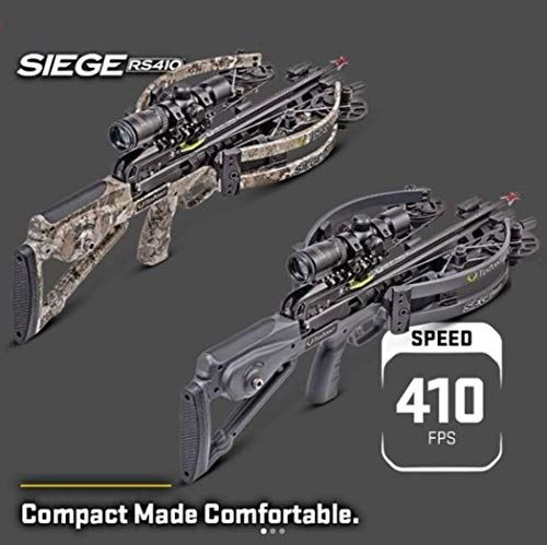 TenPoint Siege RS410 Graphite Crossbow Package, Black