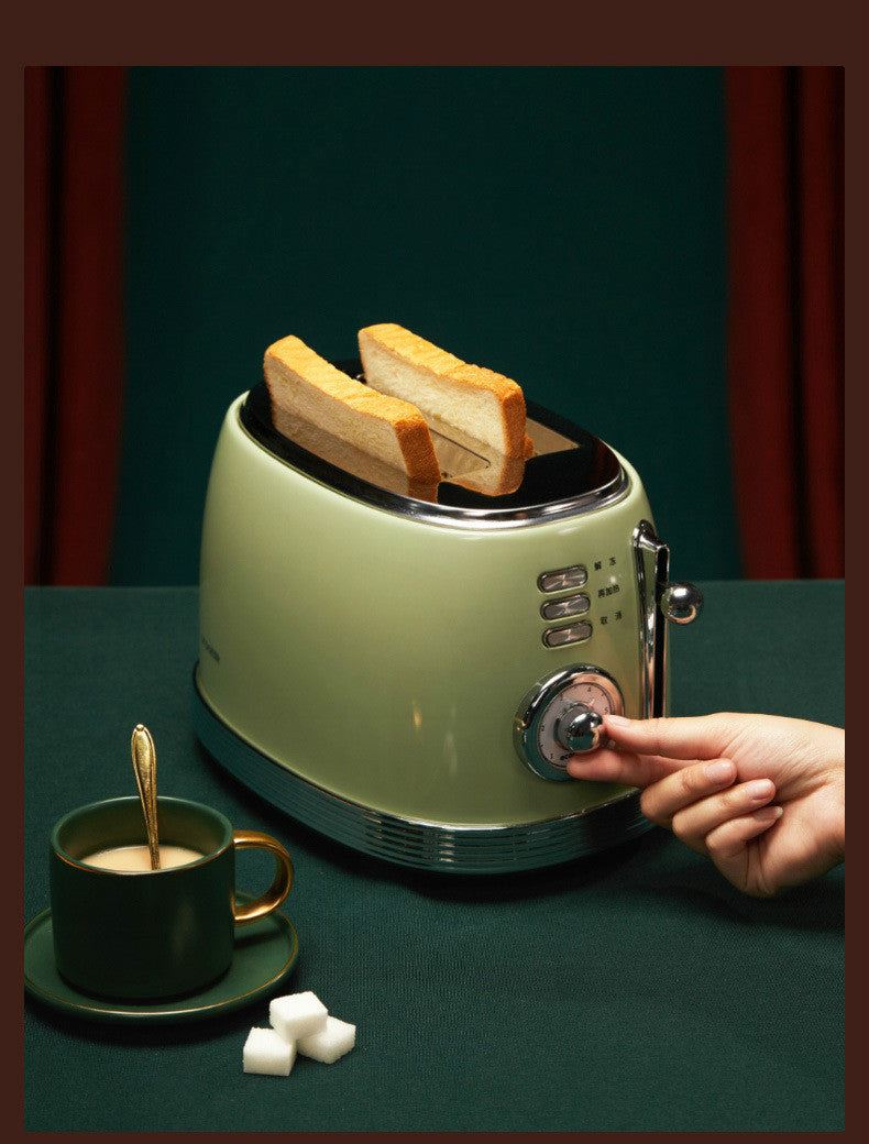 Automatic Retro toaster Bread machine Multifunctional breakfast 38mm grill Sandwich