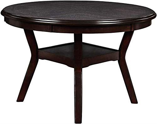 Classic Furniture Gia 5-Piece Round Set with 1 Dining Table and 4 Chairs