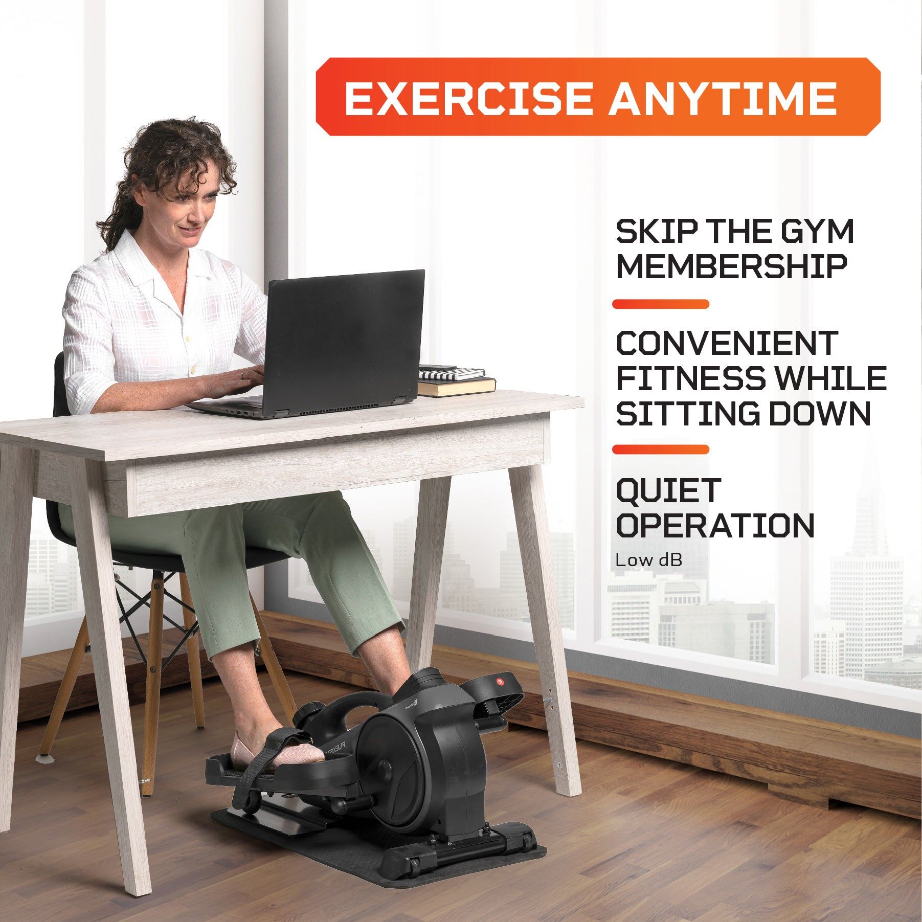 FlexStride Pro Calf Leg Foot Pedal Exerciser