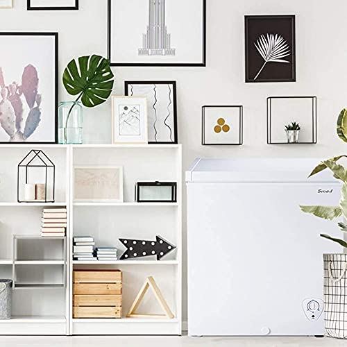 Smad Chest Freezer 5 cu ft Mechanical Control with Removable Basket