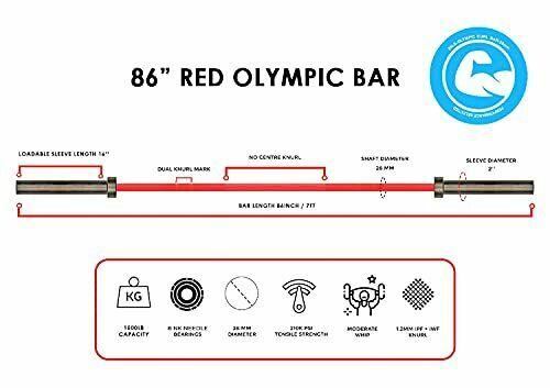 1500lb-86Inch Olympic Super Curl Bar,Weighted Fitness Strength Training E-Z