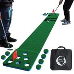 2-FNS Golf Putting Game, 11��5 Golf Putting Green Mat at Home/Office/Backyard/Party