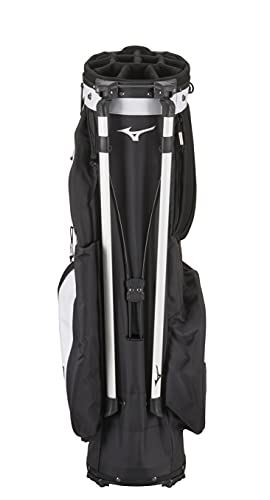 Mizuno BR-DX 14-Way Hybrid Stand Bag, White-Black