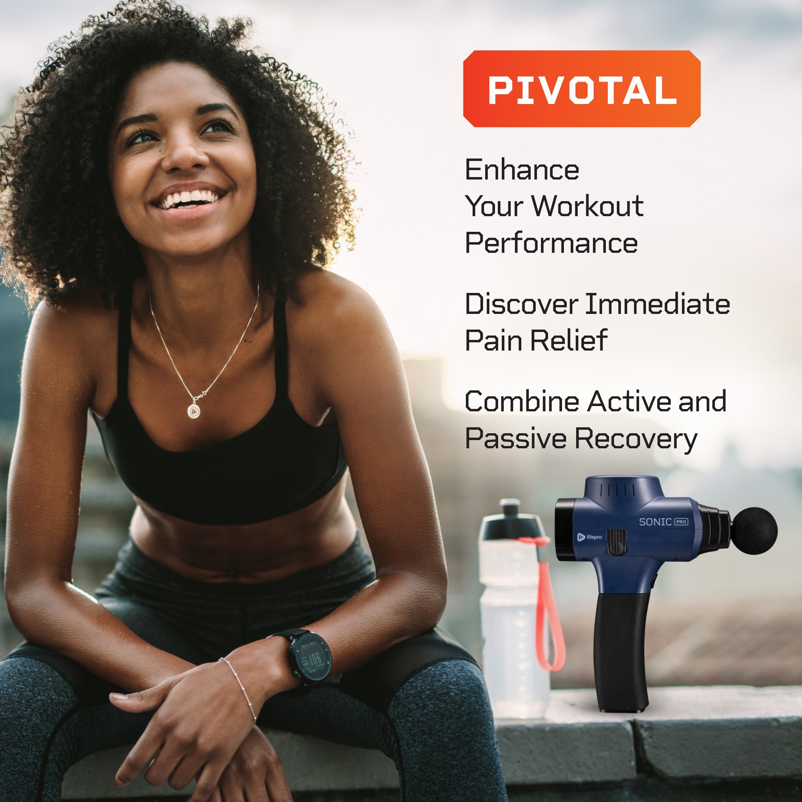 Sonic Pro Percussion Massage Gun