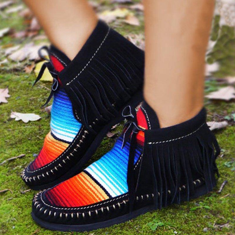 Spring Flat Heel Boots