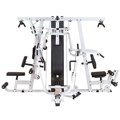 Body-Solid Triple-Stack Multi-Station, Home Gym for the Ultimate Full Body Workout- Black