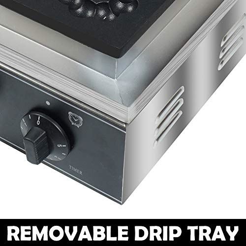 Electric Non-stick Doughnut Maker Waffle Maker to Make Plum Flower Style Donut