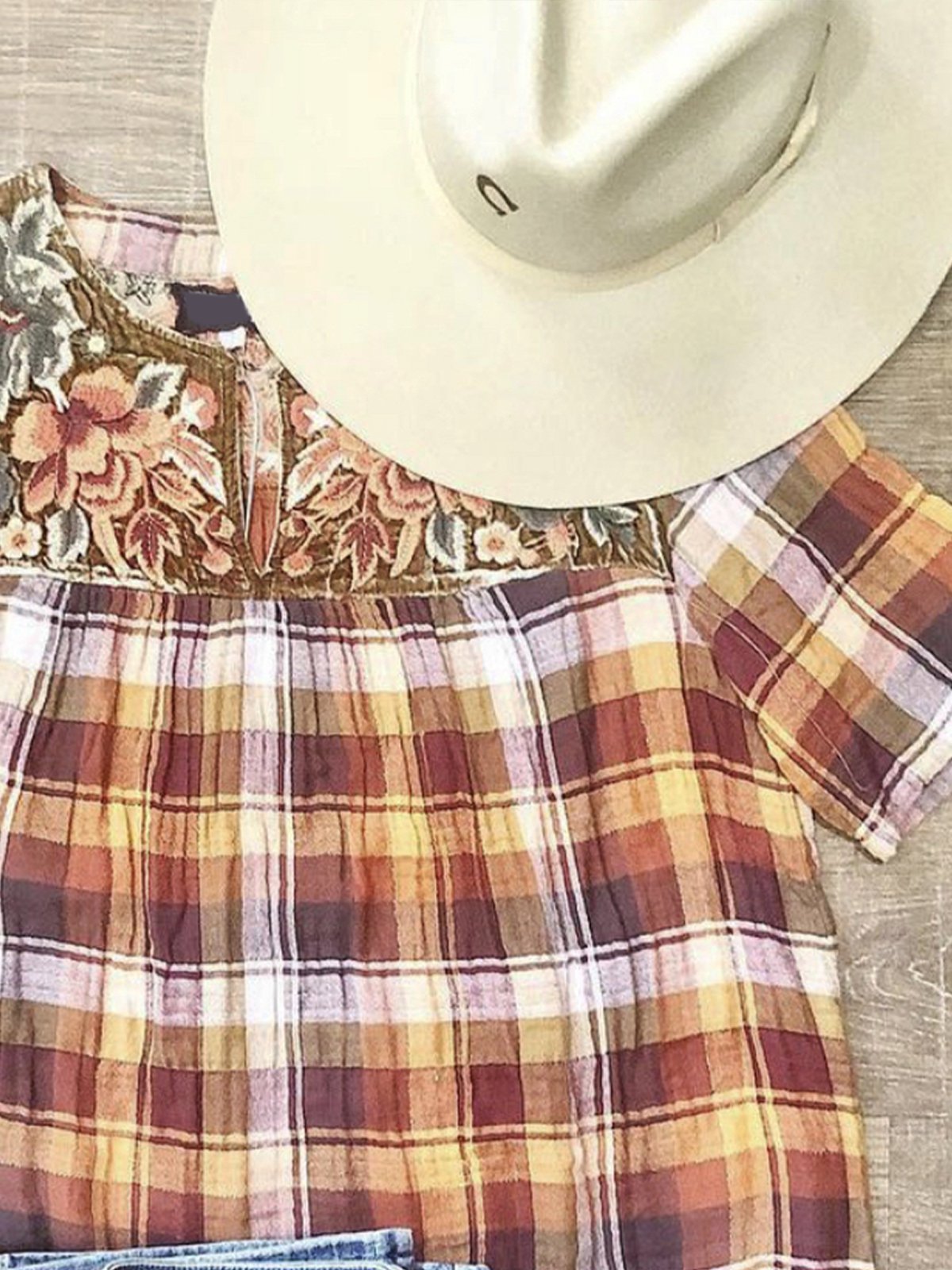 Sweet V Neck Short Sleeve Shift Shirts & Tops