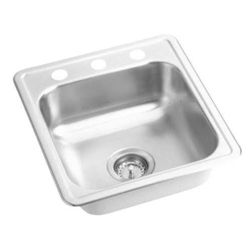 PROFLO Pfsr171963 17x22 Single Bowl Stainless Steel Kitchen Sink