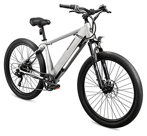 Marshall Adult Electric Hybrid Bike, Step-Over Frame, Large/X-Large