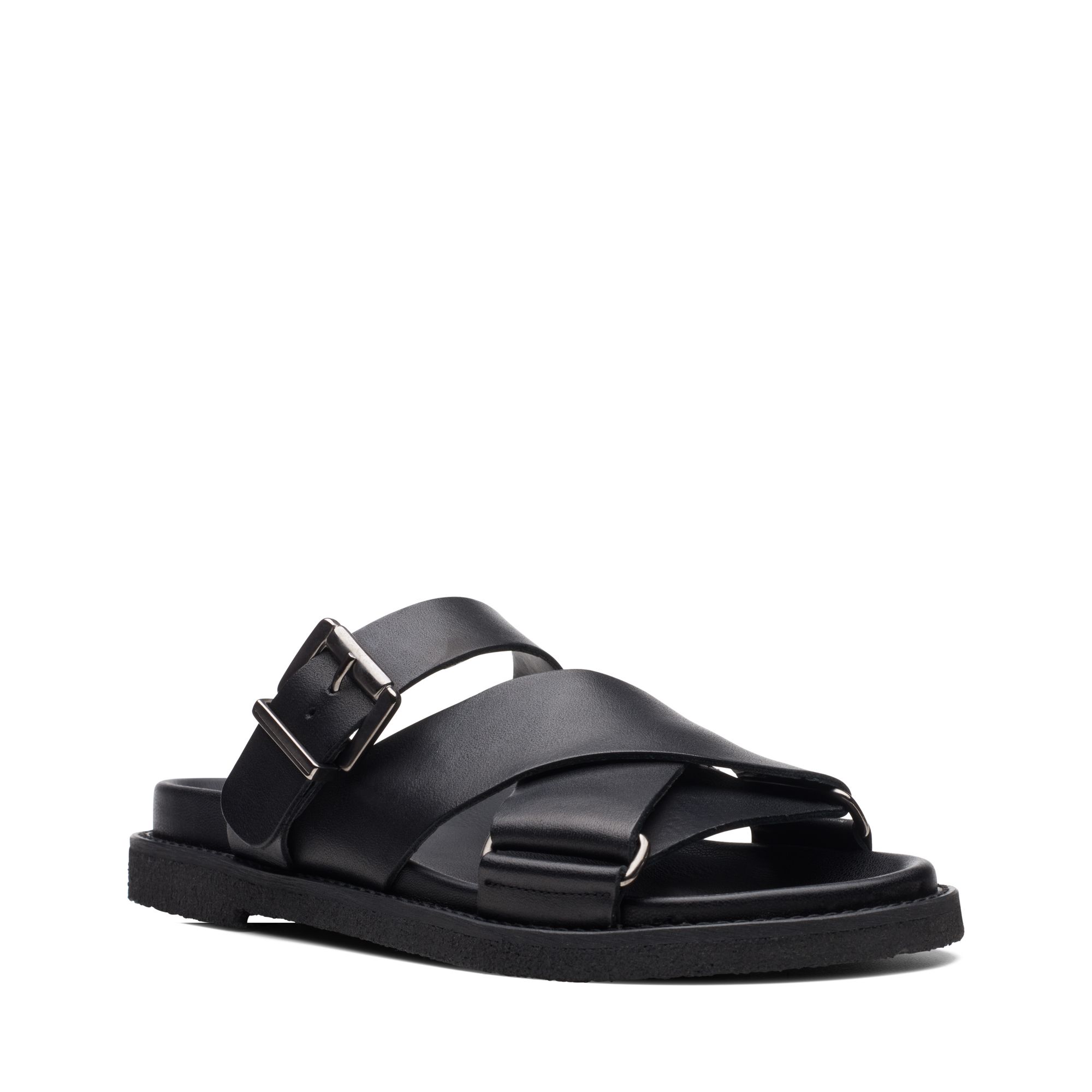 Desert Cross Black Leather