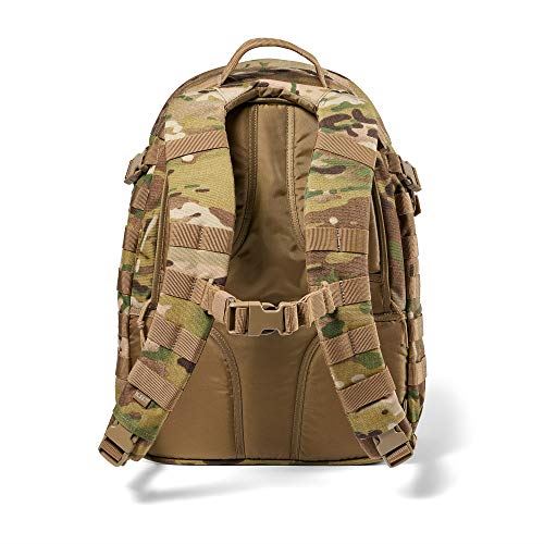 5.11 Tactical Backpack ?Rush 24 2.0 ?Military Molle Pack, CCW and Laptop Compartment, 37 Liter, Medium, Style 56563 ? Multicam