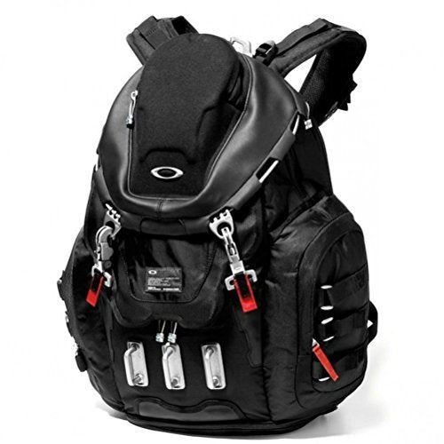 Oakley Men’s Kitchen Sink Backpack, Black/Red, One Size