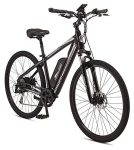 Electric Bike, Hub-Drive, Medium Step-Over Frame, Black